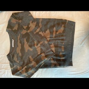 Camo sweater